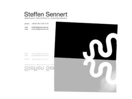steffen sennert - portfolio website